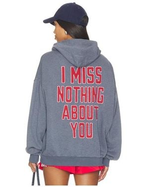 Boys Lie Hoodie I Miss Nothing About You Harley Zip-Up - Rot