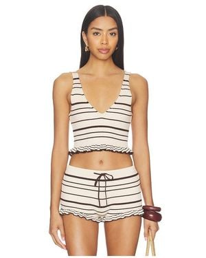 Lovers + Friends Etta Stripe Knit Tank - Multicolor