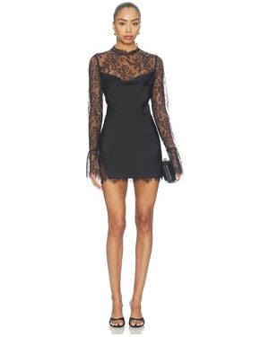 Nbd X Hannah Lizzy Rhea Mini Dress - Black