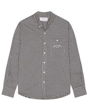 House Of Sunny Gingham Shirt - Grey