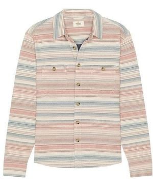 Marine Layer Pacifica Long Sleeve Shirt - Natural
