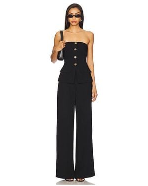Amanda Uprichard Yadira Jumpsuit - Black