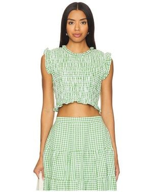 Sundress Malone Top - Green