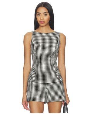 Elodie the Label Birdie Top En Color Negro, Blanco Talla (También En S, Xs) - Multicolor