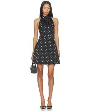 Line & Dot Sophie Mini Dress - Black