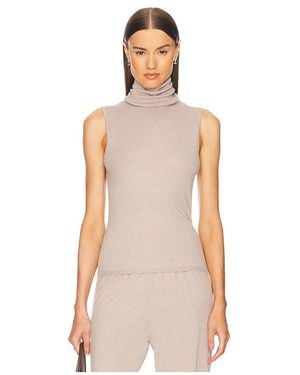 Helsa Faye Knit Top - Natural