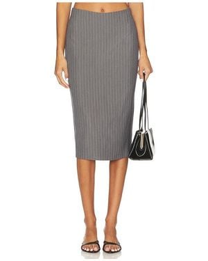 ALL THE WAYS Alessia Midi Skirt - Black