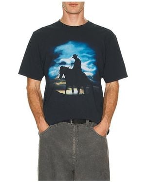 One Of These Days Harvest Moon Tee - Blue