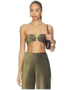 Mariandree Gaitan Emily Top - Green