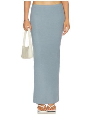 ÉTERNE Falda Emma En Color Roca Talla (También En S) - Azul