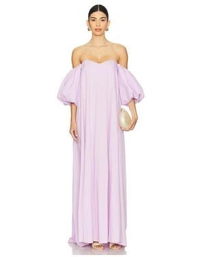 Caroline Constas Palmer Gown - White
