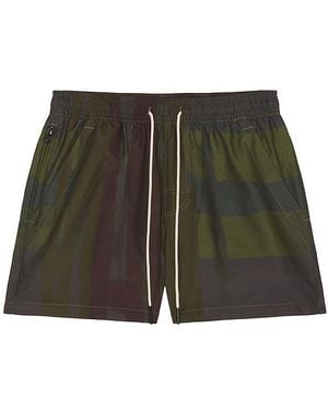Oas Dusky Meld Swim Shorts - Green