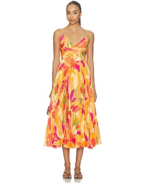 Astr Blythe Dress - Orange