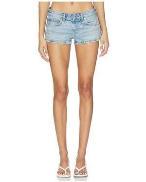 EB DENIM Portman Low Rise Short - Blue