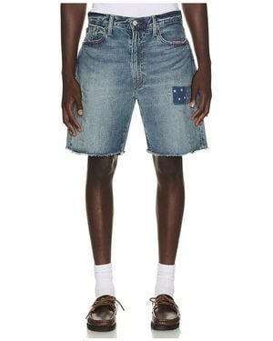 Polo Ralph Lauren Novelty Repair Denim Jean Short - Blue