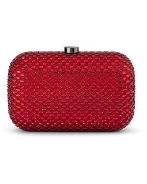 OLGA BERG Brooks Clutch - Red