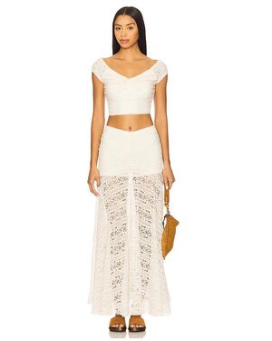 Free People X Revolve Oh So Sweet Lace Set - White