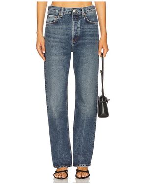 Agolde Fran Straight Leg Jeans - Blue