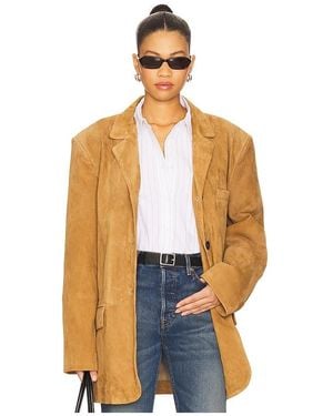 Smythe Suede Weekend Jacket - Blue