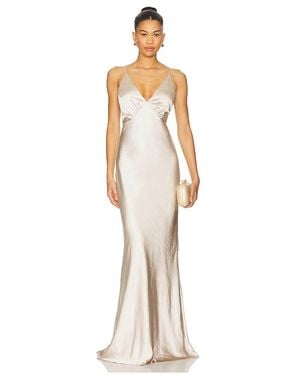 Lovers + Friends Alani Gown - White