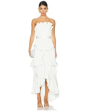 AMUR Midi-Kleid Janey - Weiß