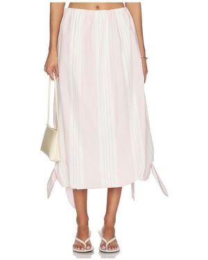 Posse Falda Rosie En Color Rosado Talla (También En Xxs, Xs, S, M, Xl) - Blanco