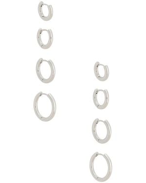 Lovers + Friends Kenny Earring Set - White