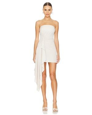 Camila Coelho Cascada Mini Dress - White