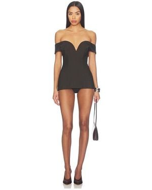 Camila Coelho Kenna Romper En Color Negro Talla (También En M, S, Xl, Xs, Xxs)