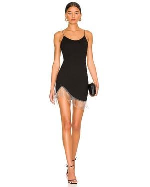 superdown Elaine Fringe Dress - Black