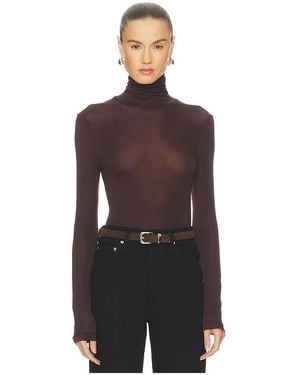 Agolde Rollkragen Pascale - Lila