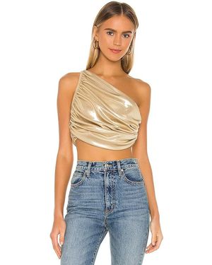 Norma Kamali Crop-Top Diana - Mehrfarbig