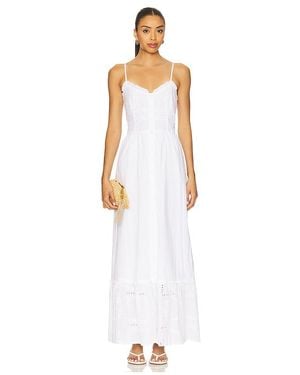 SNDY'S Astrid Maxi Dress - White
