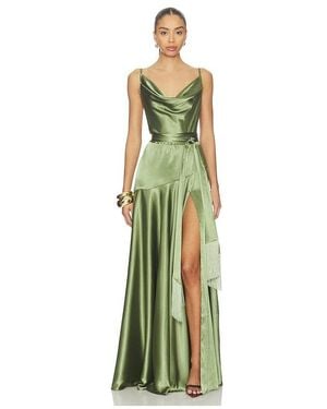 Bronx and Banco Leo Maxi Dress - Green