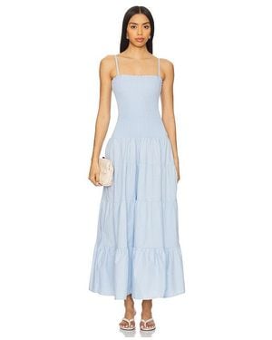 Peixoto Clementine Maxi Dress - Blue