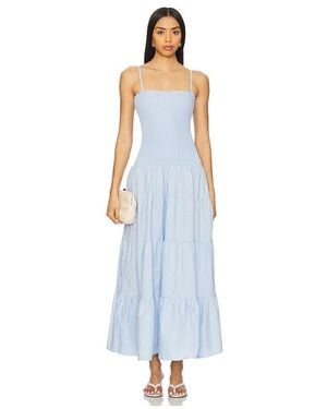 Peixoto Clementine Maxi Dress - Blue