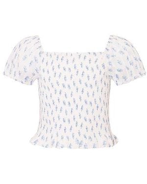 LoveShackFancy Tween Fabielle Top - White