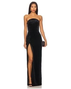 Amanda Uprichard X Revolve Wolfe Gown - Black
