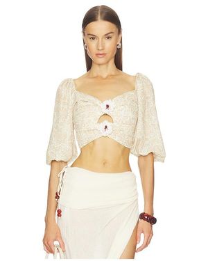 Rosewater House Rosa Top - Natural