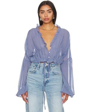 SNDY'S X Revolve Bali Top - Blue