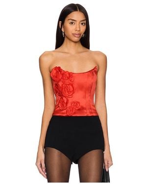 Lovers + Friends Selena Bustier - Red
