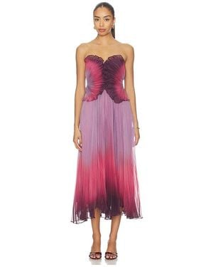 AMUR Delyth Strapless Dress - Pink