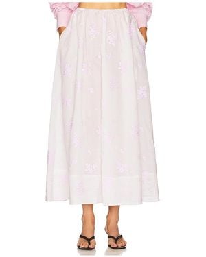 Helsa Midday Skirt - White