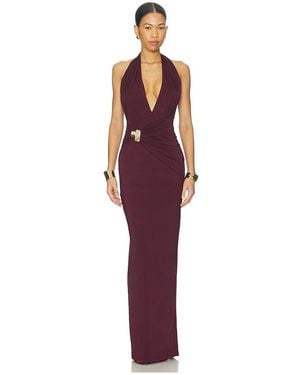 Nookie Vestido Portia En Color Vino Talla (También En M, Xl, Xs) - Rojo