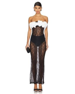 Camila Coelho Delphi Maxi Dress - Black