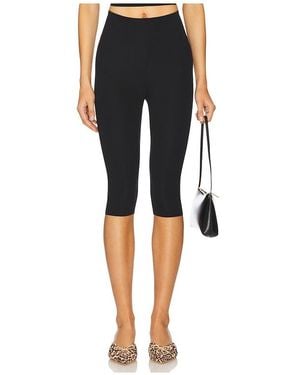 Commando Neoprene Capri Legging - Black
