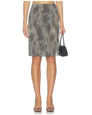 St. Agni Falda Midi Savannah En & Talla (También En Xs/S) - Negro