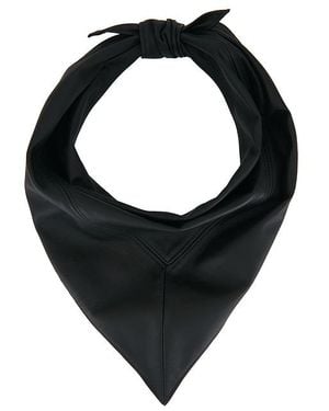 Herskind Leather Scarf - Black