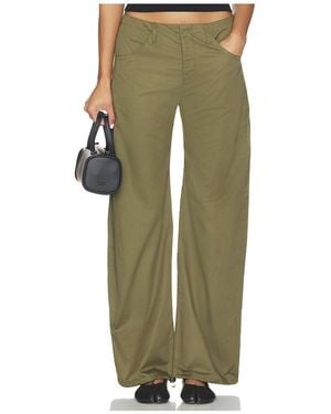 EB DENIM Gürtelhose Isla - Grün