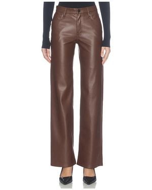 Hudson Jeans Rosie High Rise Wide Leg - Brown